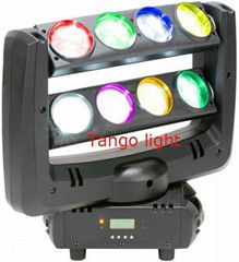 8x12W 4in1 LED spider beam moving head light