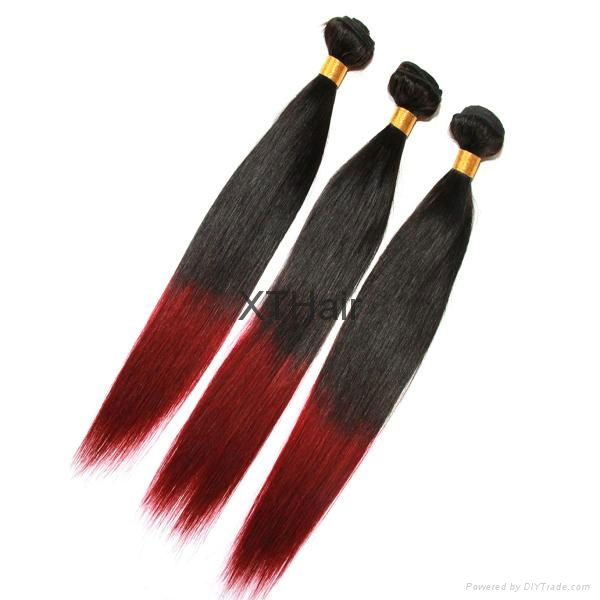 Hot Sell Double Weft Grade 6A Top Quality 18"-30" Wholesale Brazilian Hair Weft 2