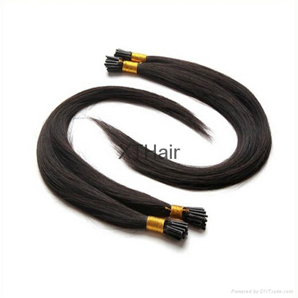 Wholesale Unprocessed Brazilian Human Hair I-tip Hair Extension 3