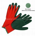 microfinish latex coated gloves