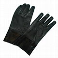 gauntlet neoprene coated gloves 1