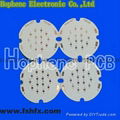 round HASL aluminum LED PCB board dia.5cm 2