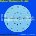 round HASL aluminum LED PCB board dia.5cm 3