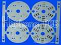 round HASL aluminum LED PCB board dia.5cm 4