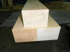 Glued laminated window and door beam