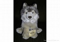 Webkinz Signature Timber Wolf With Unused Code Tag