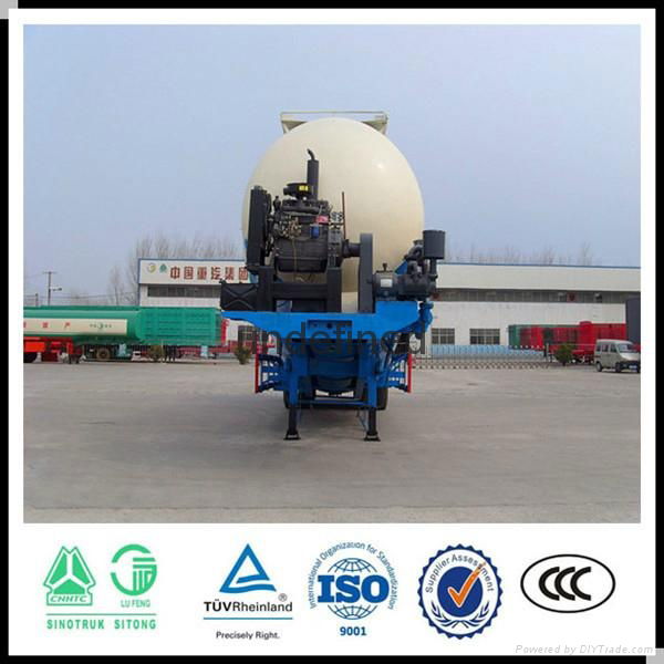 bulk cement semi trailer 