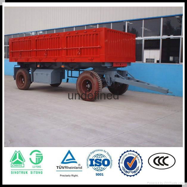 2 axle 8ton farm trailer 