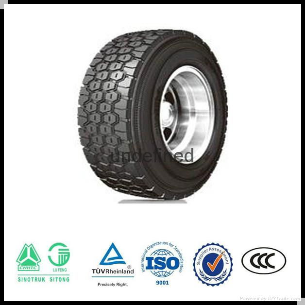 High quanlity 11R22.5 trailer tires ,semi trailer parts  2