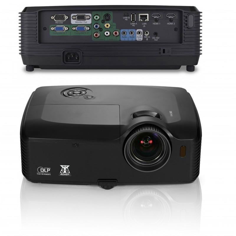 True full hd projector true 1920X1080 Pixels Peer to peer DLP Projector with 3D 5