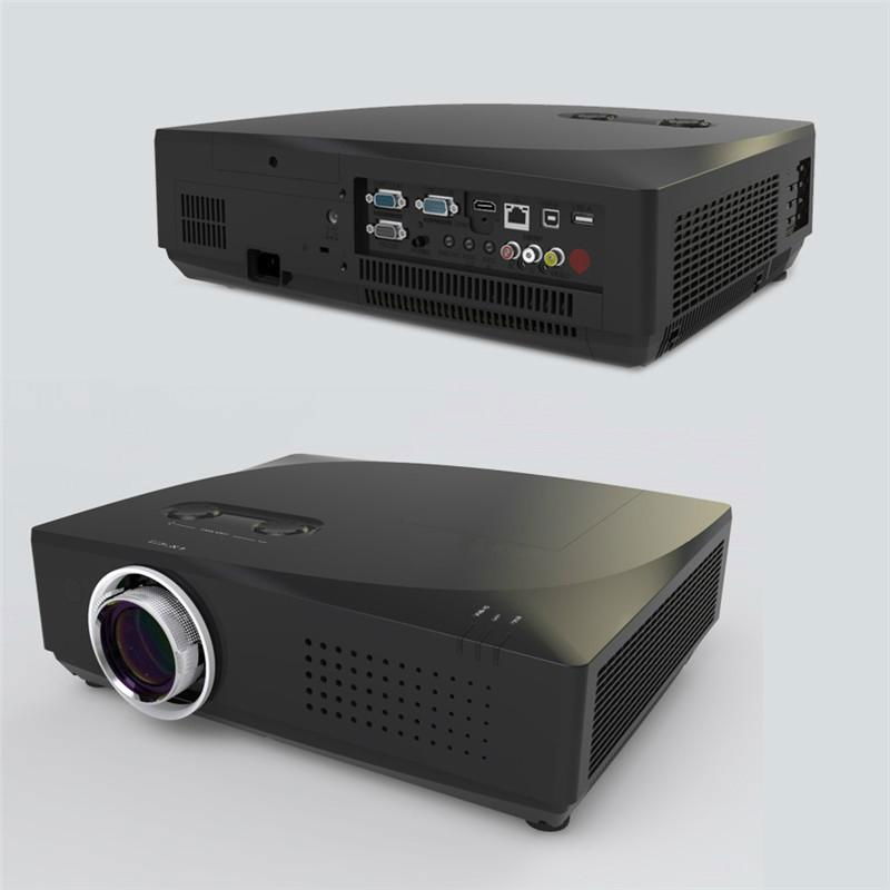 6500 lms digital cinema projector joining together lcd projector 1280x800pixels 4