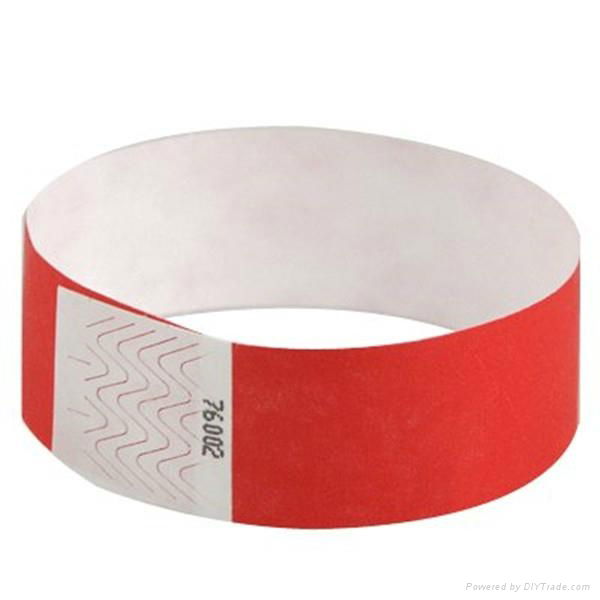 custom tyvek paper wristband 3