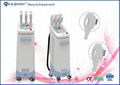 Latest new three handles ipl hair removal machine