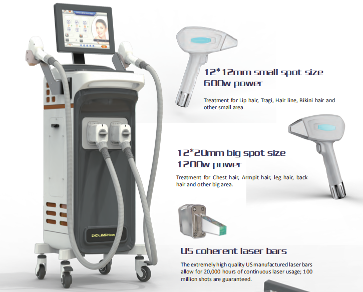 1200W diode laser hair removal machine 3