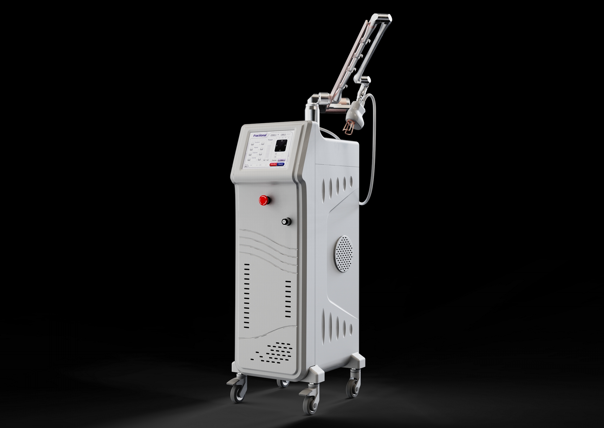 Latest medical 40W RF Tube fractional co2 laser with CE certification 1