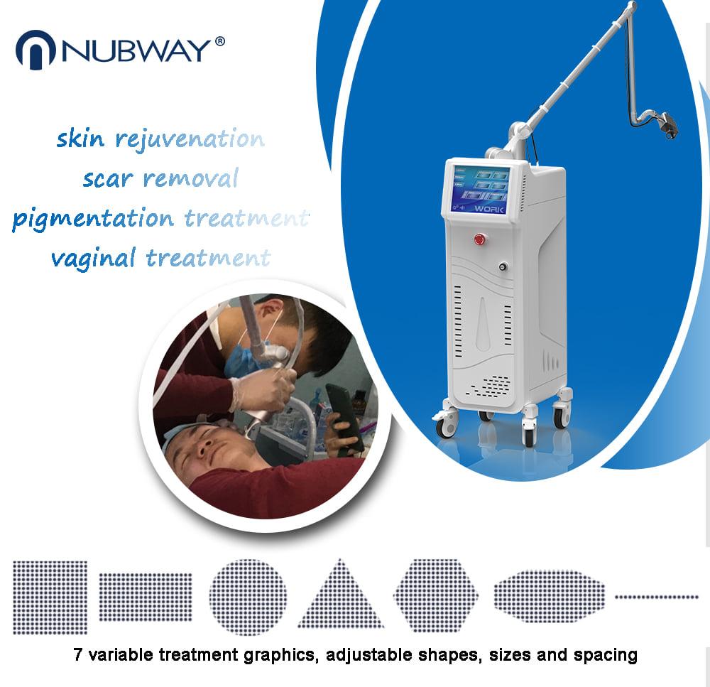 Latest medical 40W RF Tube fractional co2 laser with CE certification 2