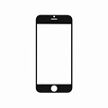 Black Front LCD Outer Glass Screen Lens Replacement For Apple iPhone 6 4.7"