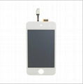 iPod Touch 4 LCD Touch Screen Glass Digitizer White 