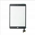 iPad Mini 1 & 2 Glass Digitizer Touch Screen IC Chip Flex Black Assembly