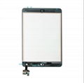 iPad Mini 1 & 2 Glass Digitizer Touch Screen IC Chip Flex Black Assembly