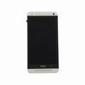 Touch Digitizer LCD Display with Frame for HTC One M7 801e Silver