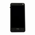 Touch Digitizer LCD Display with Frame for HTC One M7 801e Black