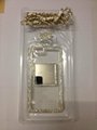 Perfume Bottle Chain case Handbag TPU diamond Bling Cover for iPhone Samsung