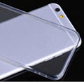 Crystal TPU Clear Transparent Back Cover Case for iphone 6 6G / 6+ Plus 5 5S 5C