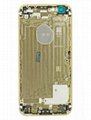iPhone 6 4.7"  Back Housing Cover Middle Frame Replacement Case - Gold