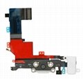 iPhone 5S Charging Dock Connector Flex Cable White