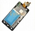 Touch Digitizer LCD Display with Frame LG Optimus G E975  E973 LS970 E971 F180