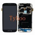 Touch Digitizer LCD Display with Frame for Samsung Galaxy S4 i9500 i9505 Black