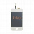 iPod Touch 4 LCD Touch Screen Glass Digitizer White 