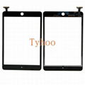 Touch Screen Digitizer Front Glass for iPad Mini 1&2 Panel Replacement Black