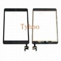 Front Panel Touch Screen Glass Digitizer for iPad Mini 1&2 + IC Black