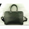 Intrecciato Calf-Skin Leather Briefcase 1