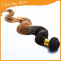 2014 best quality 100% human virgin hair weft remy hair extensions Malaysia body