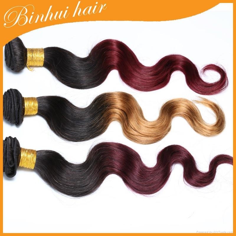 2014 best quality 100% human virgin hair weft remy hair extensions Malaysia body 2