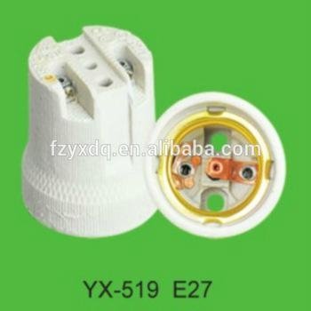 CE approved E27 Porcelain lamp holder YX-519