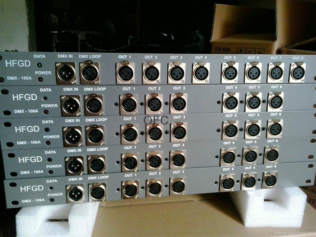 6 Channel DMX512 Isolation Amplifier 3