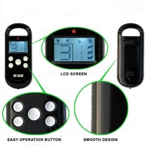 Remote Control Dog Training Collar With LCD Display (P-032) 3