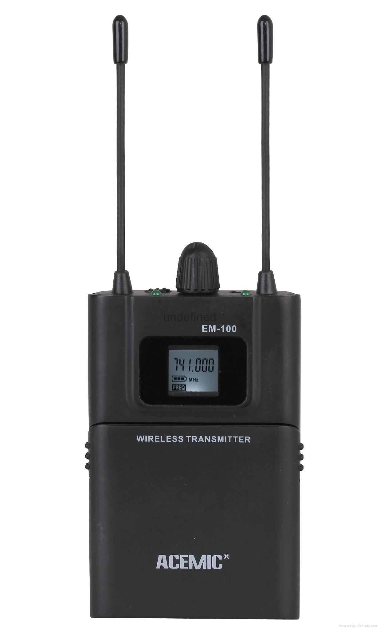 WIRELESS IN-EAR MONITORING SYSTEM   EM-100 2