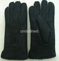 Classical double face leather gloves 1