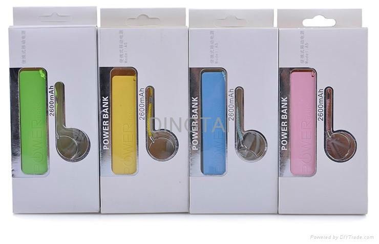 Perfume Portable Mobile Phone Power Bank 2600mAh 5