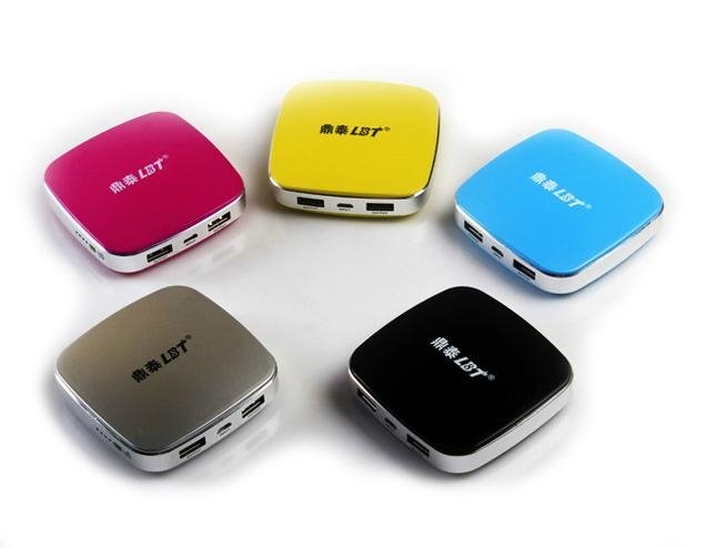 Mini Square Power Bank For Mobile Phone 5
