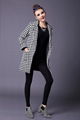 Houndstooth  long Coat 3