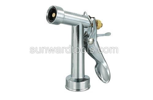 4-1/2" metal spray gun with brass stem