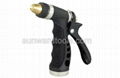 Adjustable metal rear trigger spray gun