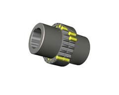 Elastic pin coupling