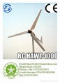 Richuan 1000w Horizontal Axis Wind Turbine High Efficiency Wind Energy Power For 1